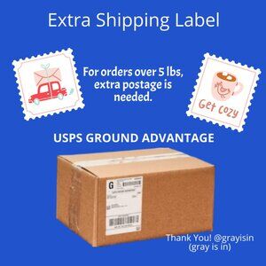 Extra Shipping Label